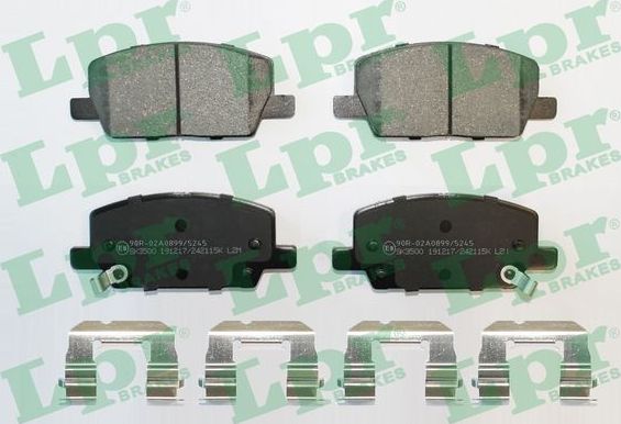 Тормозные колодки LPR. Артикул 05P2115K