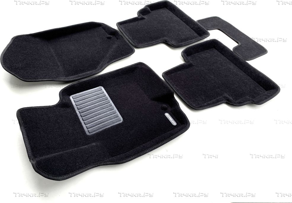 Коврики текстильные Euromat 3D Business для салона Infiniti QX70 2013-2026. Артикул EMC3D-002802