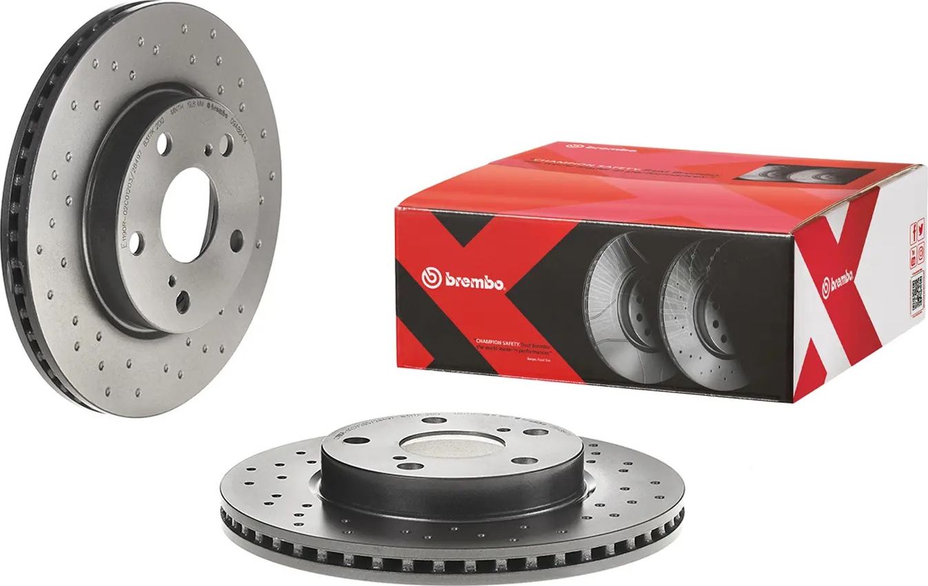 Тормозной диск Brembo XTRA LINE - Xtra. Артикул 09.A864.1X