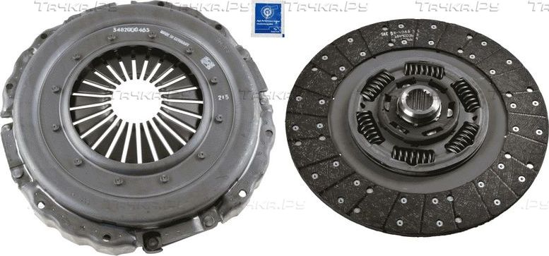 Сцепление (комплект) SACHS для Mercedes-Benz Atego 2 2004-2014. Артикул 3400 700 623