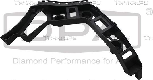 Кронштейн бампера DPA задний левый для Volkswagen Golf VI 2008-2013. Артикул 88070296102