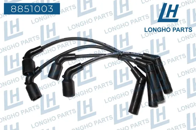 ПРОВОДА ВЫСОКОВОЛЬТНЫЕ (К-Т), CHEVROLET MATIZ II 1.0,AVEO 1.2(LONGHO). Артикул 8851003