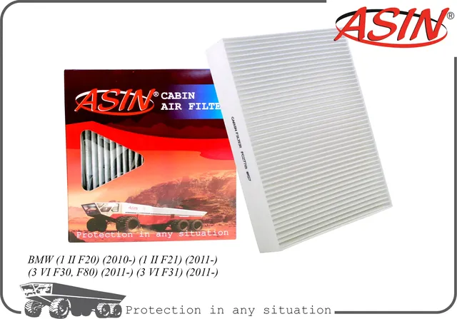 Фильтр салонный (Asin). Артикул ASINFC2778