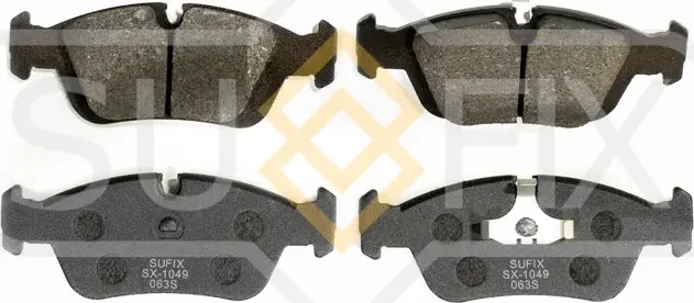 Колодки тормозные дисковые передние правые/левые BMW 3 (E36) 1990-1998 (Sufix). Артикул SX1049