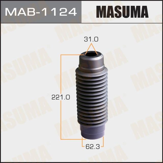 Комплект отбойников и пыльников амортизаторов (стоек) Masuma. Артикул MAB-1124