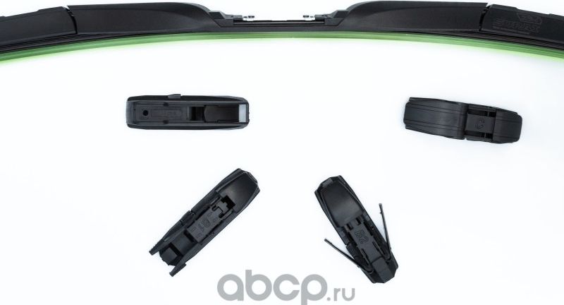 Щетка стеклоочистителя гибрид 600мм (24) 3 адаптера (SRS 70411) (Surai). Артикул SRS70411