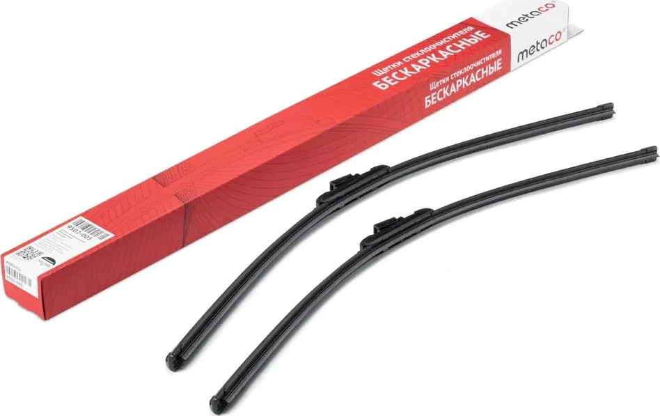 Щетки стеклоочистителя (к-кт) (550/550 мм) (Metaco). Артикул 9502003