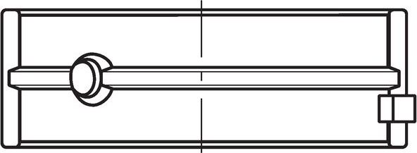 Вкладыши коренные Mahle. Артикул 001 HL 21968 000