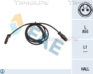 Датчик ABS FAE задний для Renault Scenic II 2003-2005. Артикул 78144