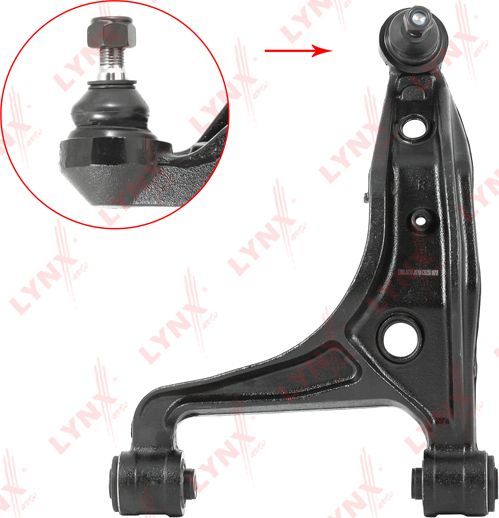 Рычаг передней подвески LYNXauto. Артикул C5525R