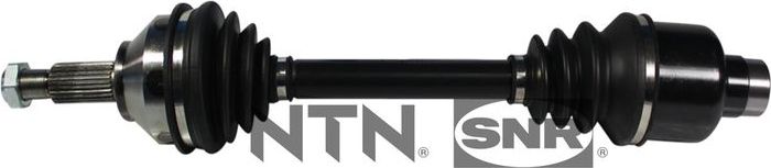 Полуось (привод в сборе, приводной вал) NTN / SNR. Артикул DK52.002