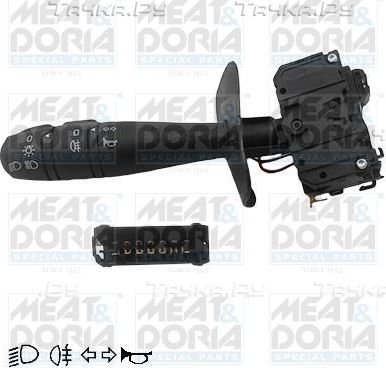 Подрулевой переключатель Meat & Doria для Dacia Duster I 2010-2018. Артикул 23073