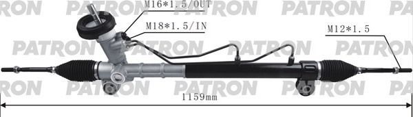 Рулевая рейка Patron. Артикул PSG3082