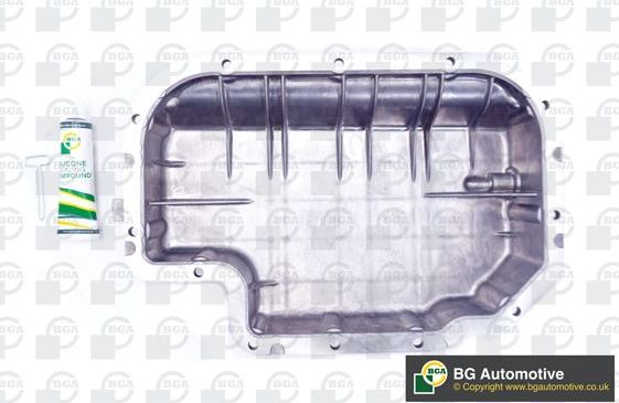 Масляный поддон картера двигателя BGA для Mercedes-Benz SL-Класс IV (R129) 1998-2001. Артикул SP5602