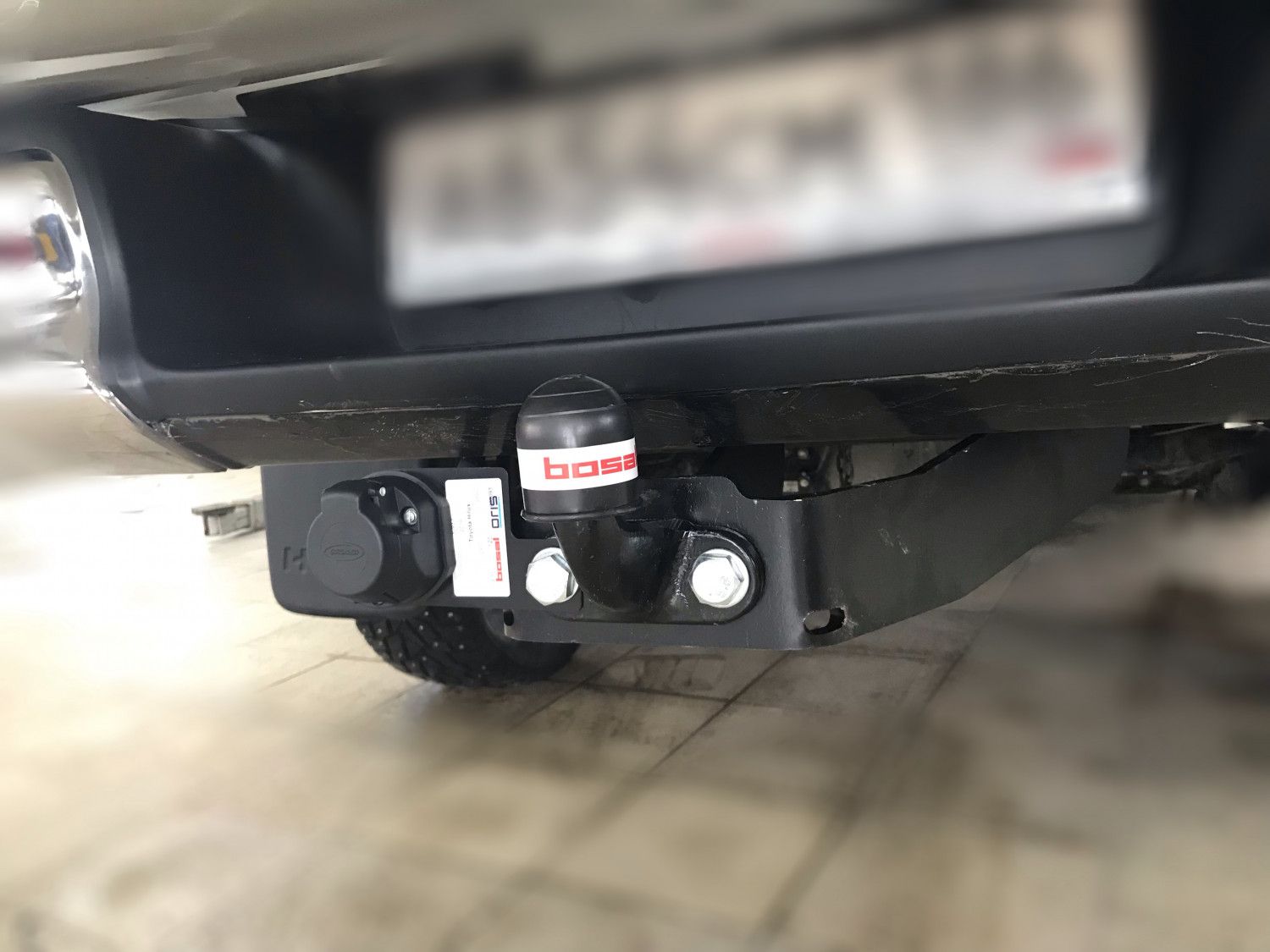 Фаркоп Oris (ранее Bosal) для Toyota Hilux VIII 2015-2026. Фланцевое крепление. Артикул 3093-F