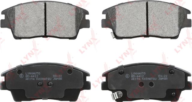 Тормозные колодки LYNXauto. Артикул BD-4412