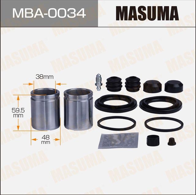 Ремкомплект тормозного суппорта Masuma. Артикул MBA-0034