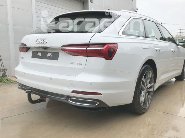 Фаркоп Aragon для Audi A6 C8 седан, универсал 2018-2026. Быстросъемный крюк. Артикул E0405EV