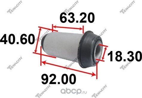 Сайлентблок подрамника Tenacity (1371) AAMMA1082 Tenacity. Артикул AAMMA1082