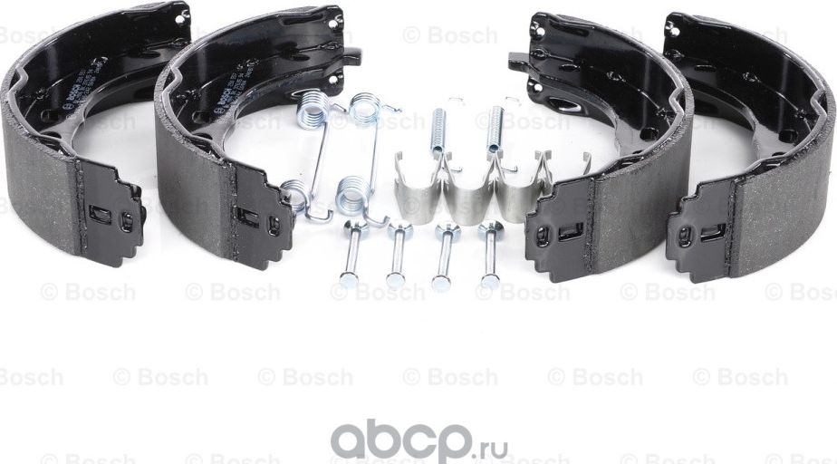 Колодки торм барабан к-т Citroen Jumper  Fiat Ducato  Peugeot Boxer (Bosch). Артикул 986487726