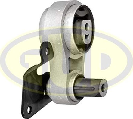Подушка (опора) двигателя G.U.D. (резина/металл) задняя для Mazda 2 I (DY) 2003-2007. Артикул GEM001363