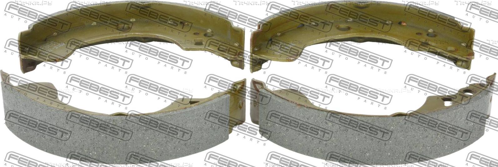 Тормозные колодки Febest. Артикул 0202-N16R