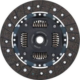 Диск сцепления Zentparts для Ford Fusion I 2002-2008. Артикул Z41172