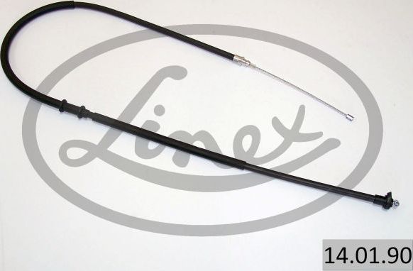 Трос ручника (тросик ручного тормоза) Linex правый/левый для Fiat Punto II 1999-2012. Артикул 14.01.90