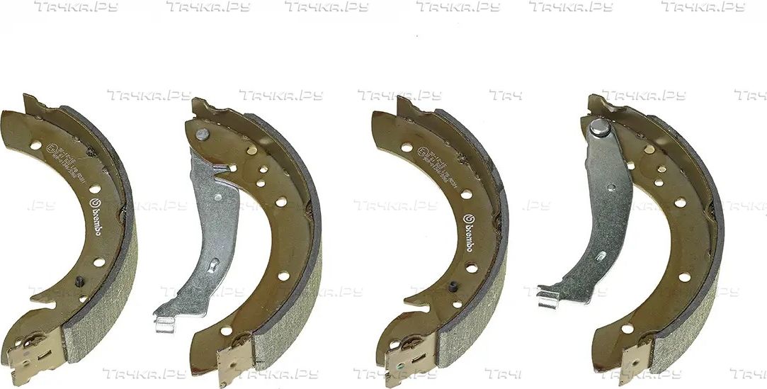 Тормозные колодки Brembo ESSENTIAL LINE задние для Renault Scenic II 1999-2003. Артикул S 61 522