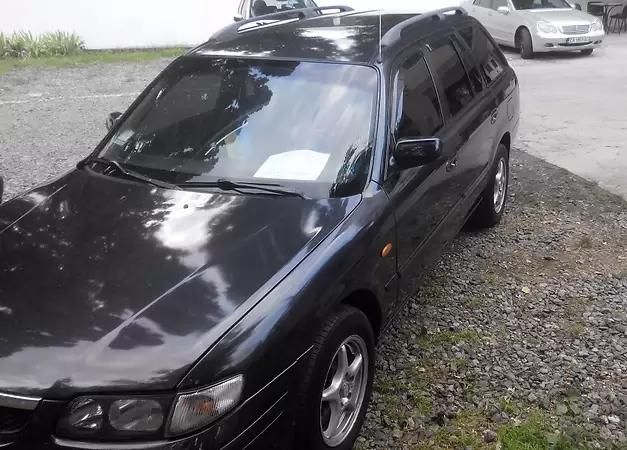 Дефлекторы Heko для окон Mazda 626 GF универсал 1997-2002. Артикул 23119