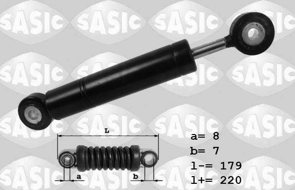 Натяжной ролик (натяжитель) приводного клинового зубчатого ремня Sasic. Артикул 1626140