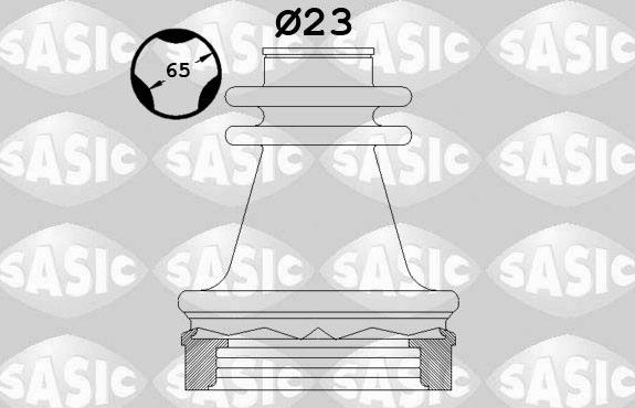 Пыльник ШРУСа внутренний Sasic передний для Renault Scenic II 2002-2003. Артикул 1904035