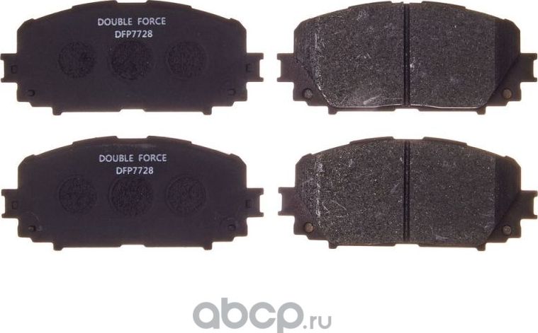 Колодки тормозные дисковые Double Force Double Force. Артикул DFP7728