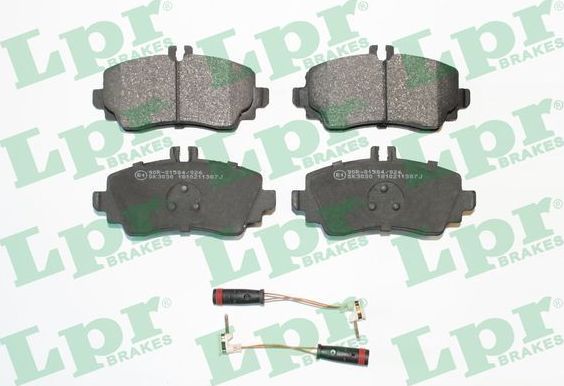 Тормозные колодки LPR. Артикул 05P1387