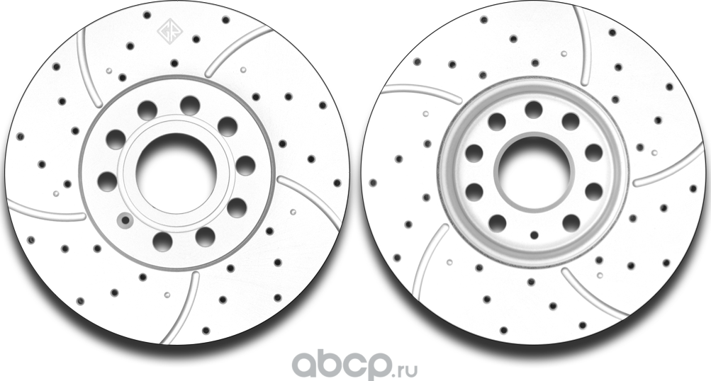 Тормозной диск Gerat DSK-F001P (передний) Platinum Gerat. Артикул DSKF001P