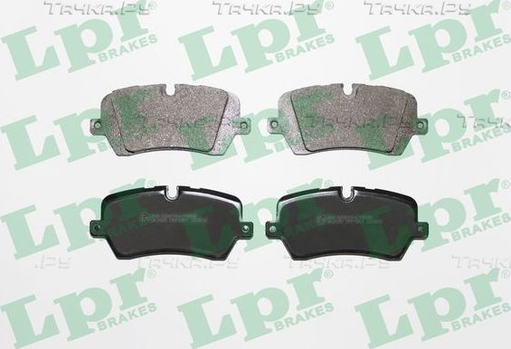 Тормозные колодки LPR задние для Land Rover Range Rover IV 2012-2026. Артикул 05P1801