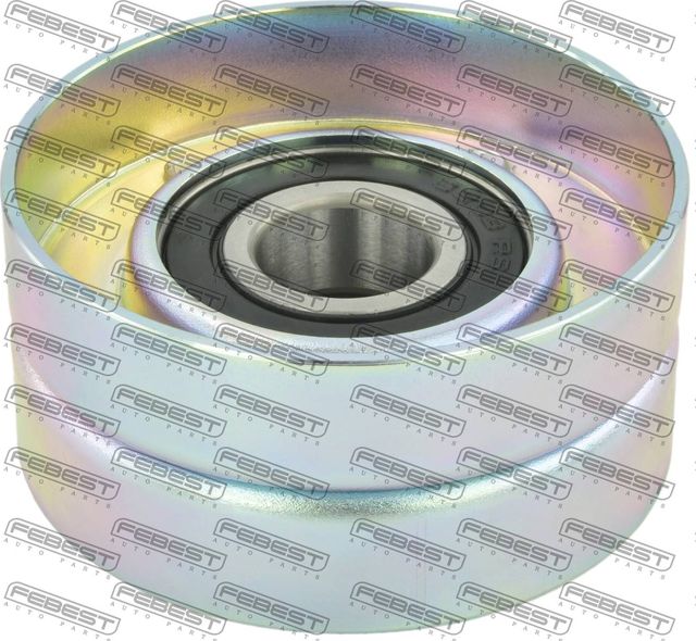 Натяжной ролик (натяжитель) приводного поликлинового ремня Febest. Артикул 2187-TKE