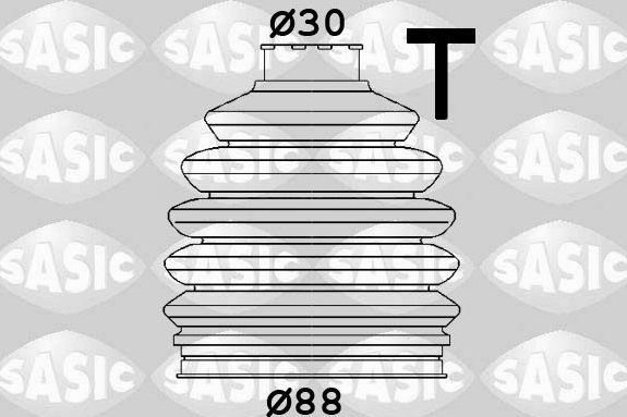 Пыльник ШРУСа наружный Sasic (термопласт). Артикул 1906149