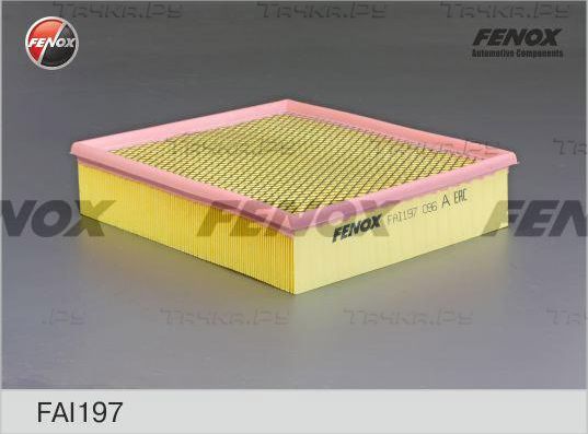 Воздушный фильтр Fenox для Volkswagen LT II 1996-2006. Артикул FAI197