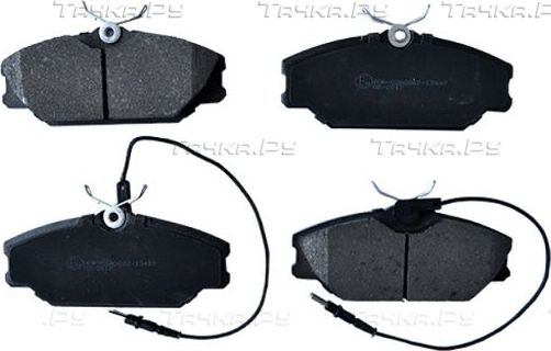 Тормозные колодки ASAM передние для Renault Laguna I 1993-2001. Артикул 55396