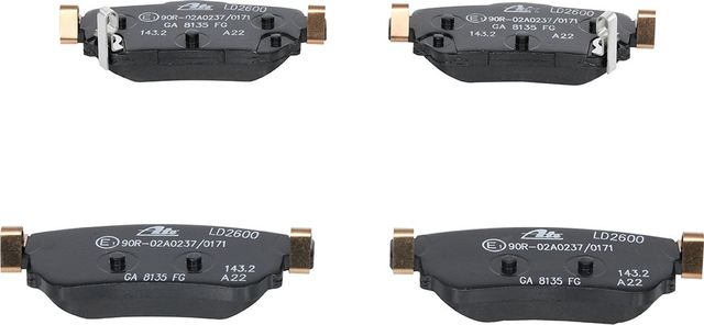 Тормозные колодки ATE Ceramic. Артикул 13.0470-2600.2