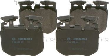 Тормозные колодки Bosch (Low-Metallic) передние для BMW 3 VII (G2x) 2019-2026. Артикул 0 986 424 431