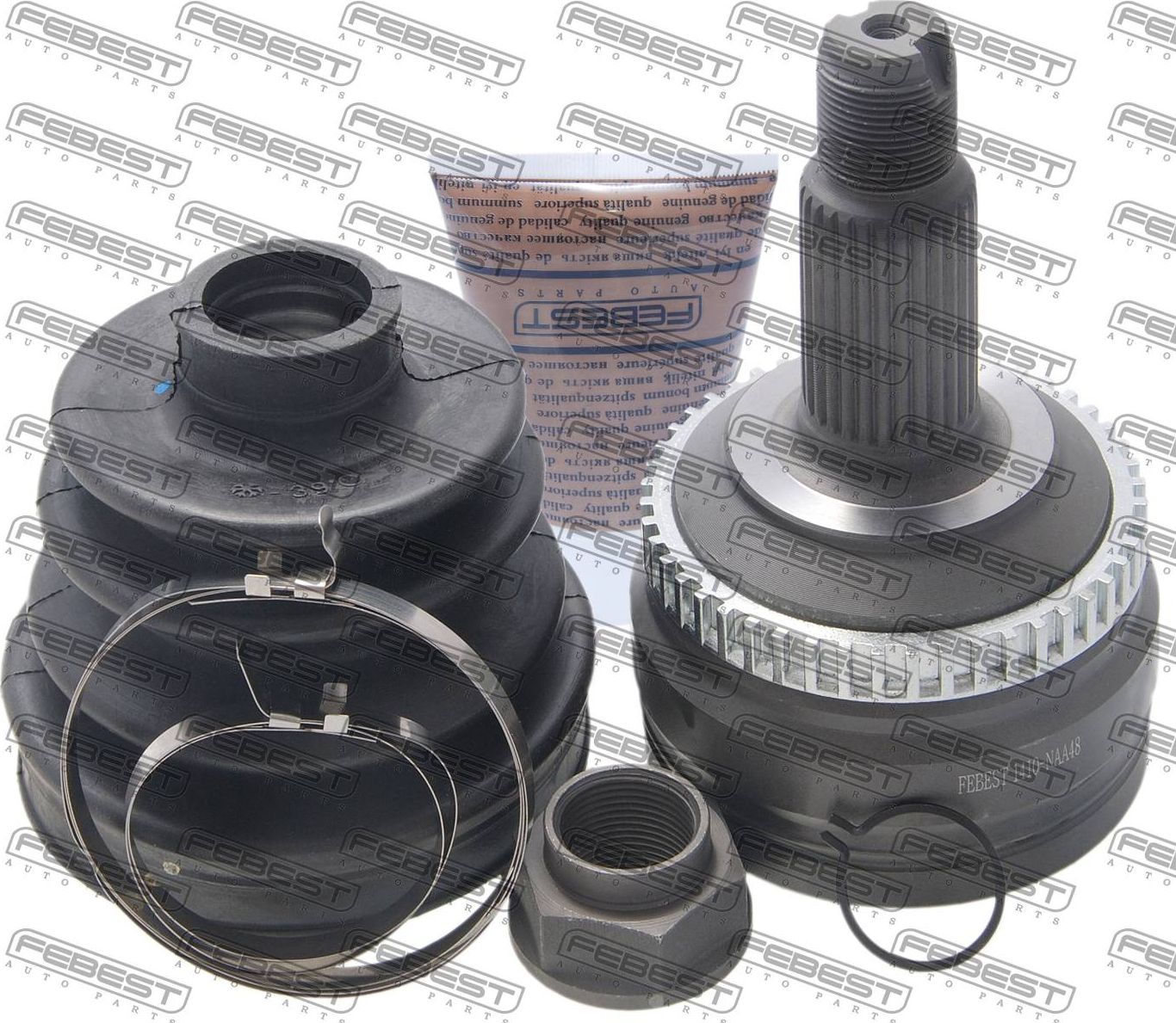 Шрус наружный (граната) Febest передний для SsangYong Actyon II 2012-2026. Артикул 1410-NAA48