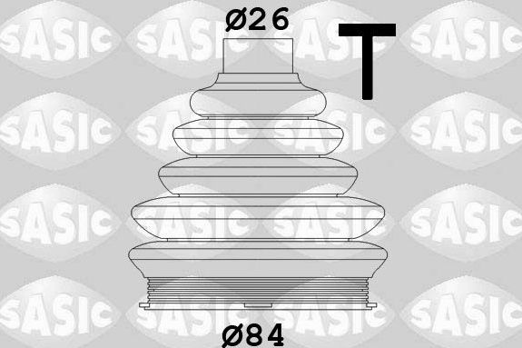 Пыльник ШРУСа наружный Sasic для Citroen C8 I 2002-2014. Артикул 1900016