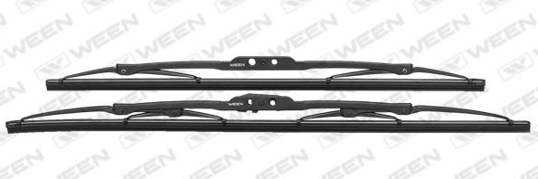 Щетки стеклоочистителя (дворники) WEEN для Mercedes-Benz W124, A124 1988-1993. Артикул 102-1616