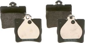 Тормозные колодки Bosch (Low-Metallic) задние для Chrysler Crossfire 2003-2008. Артикул 0 986 495 080