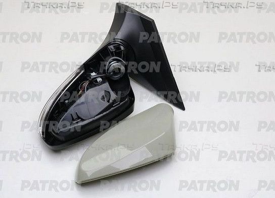 Зеркало боковое Patron левое для Hyundai Solaris I 2010-2017. Артикул PMG0010M01