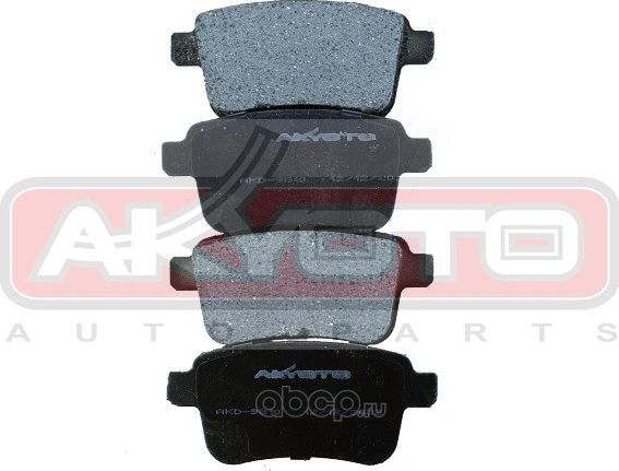 Колодки тормозные (Asva). Артикул AKD9810