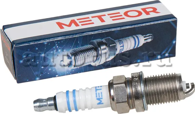 Свеча зажигания blue line (FR8DC+) (BOSCH 0242229659) никель-иттрий (Meteor) Meteor. Артикул sa206