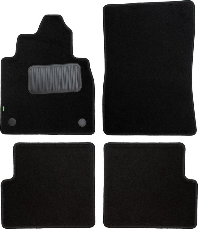 Коврики текстильные Klever Standard с подстаканниками для салона Mercedes-Benz G-Класс W463 АКПП внедорожник 2006-2008. Артикул KLEVER02342001210kh